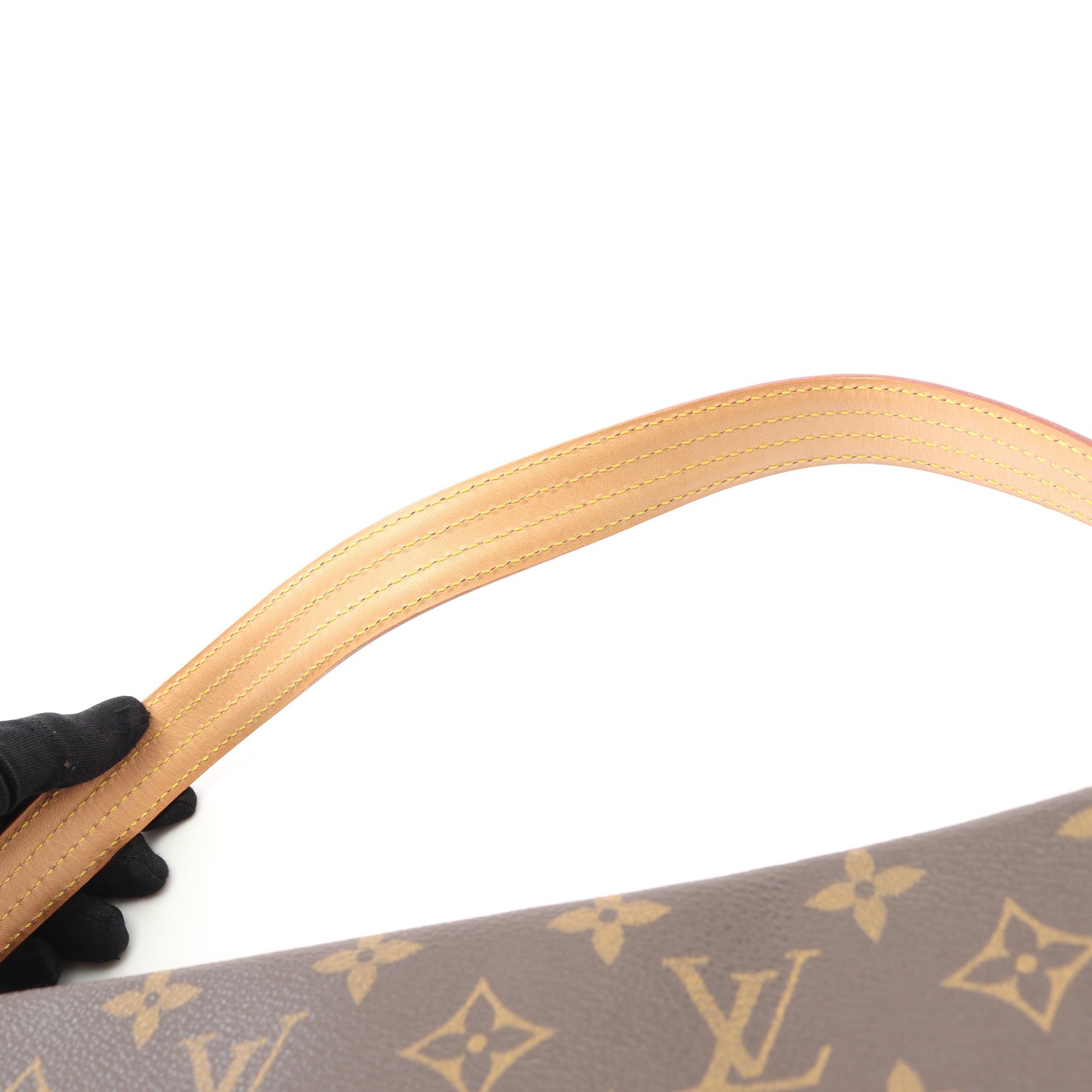 ヴィバシテMM モノグラム ショルダーバッグ PVC レザー ブラウン ルイヴィトン バッグ LOUIS VUITTON