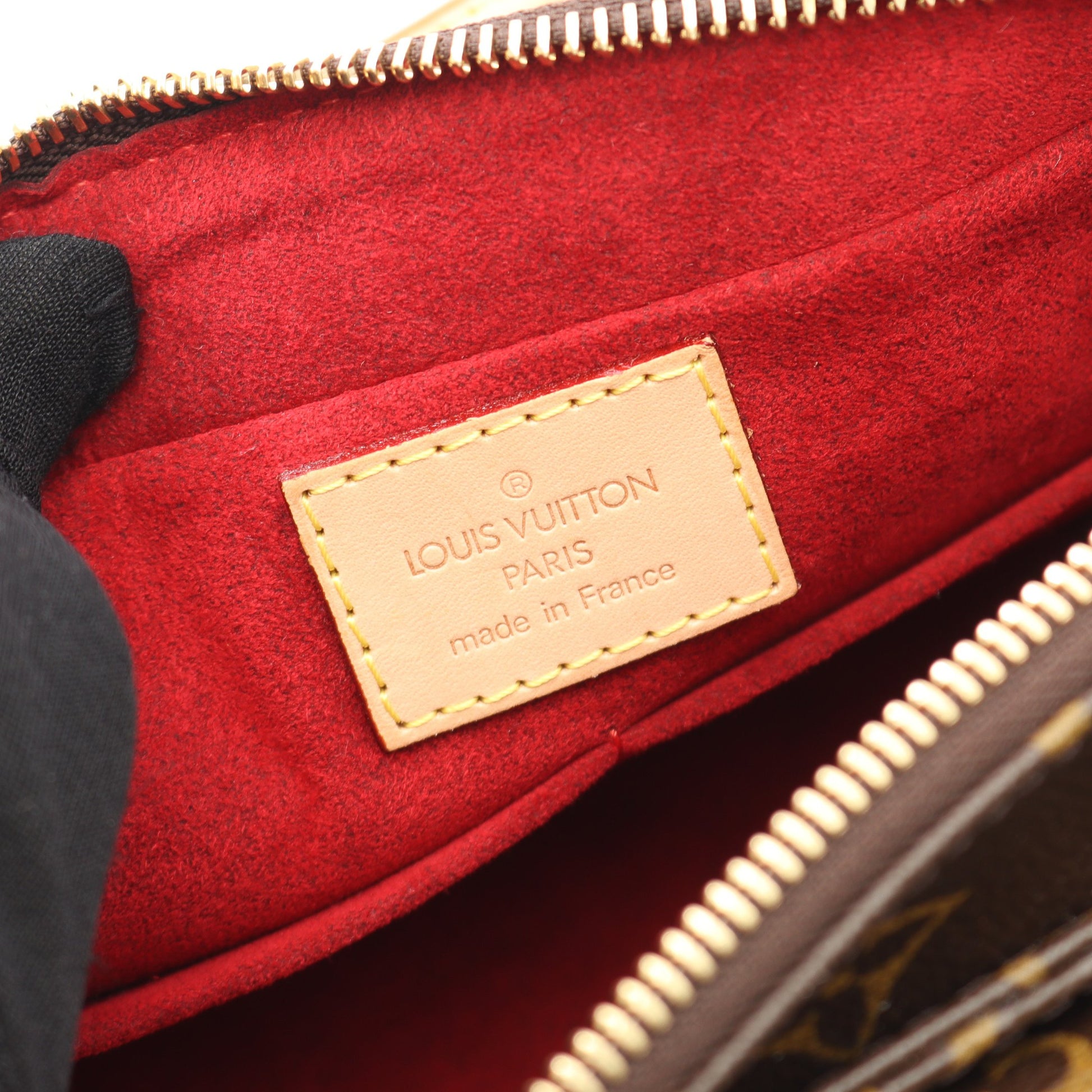 ヴィバシテMM モノグラム ショルダーバッグ PVC レザー ブラウン ルイヴィトン バッグ LOUIS VUITTON