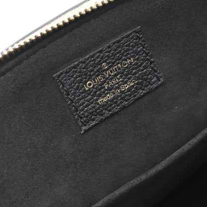 プティ パレPM バイカラーモノグラムアンプラント ハンドバッグ レザー ブラック ベージュ 2WAY ルイヴィトン バッグ LOUIS VUITTON