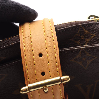 ミュルティプリシテ モノグラム ハンドバッグ PVC レザー ブラウン ルイヴィトン バッグ LOUIS VUITTON
