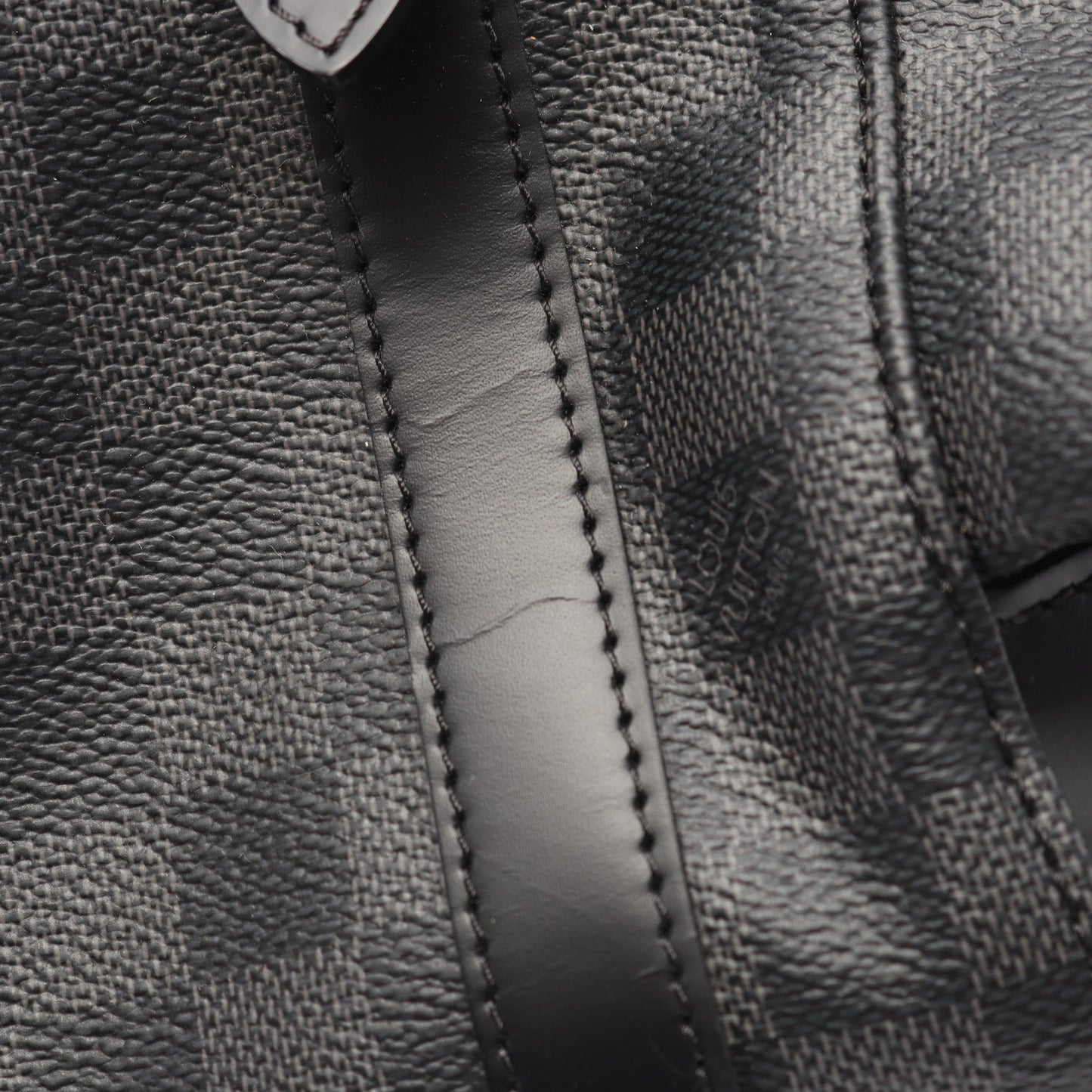 クリストファーPM ダミエグラフィット バックパック リュックサック PVC レザー ブラック ルイヴィトン バッグ LOUIS VUITTON