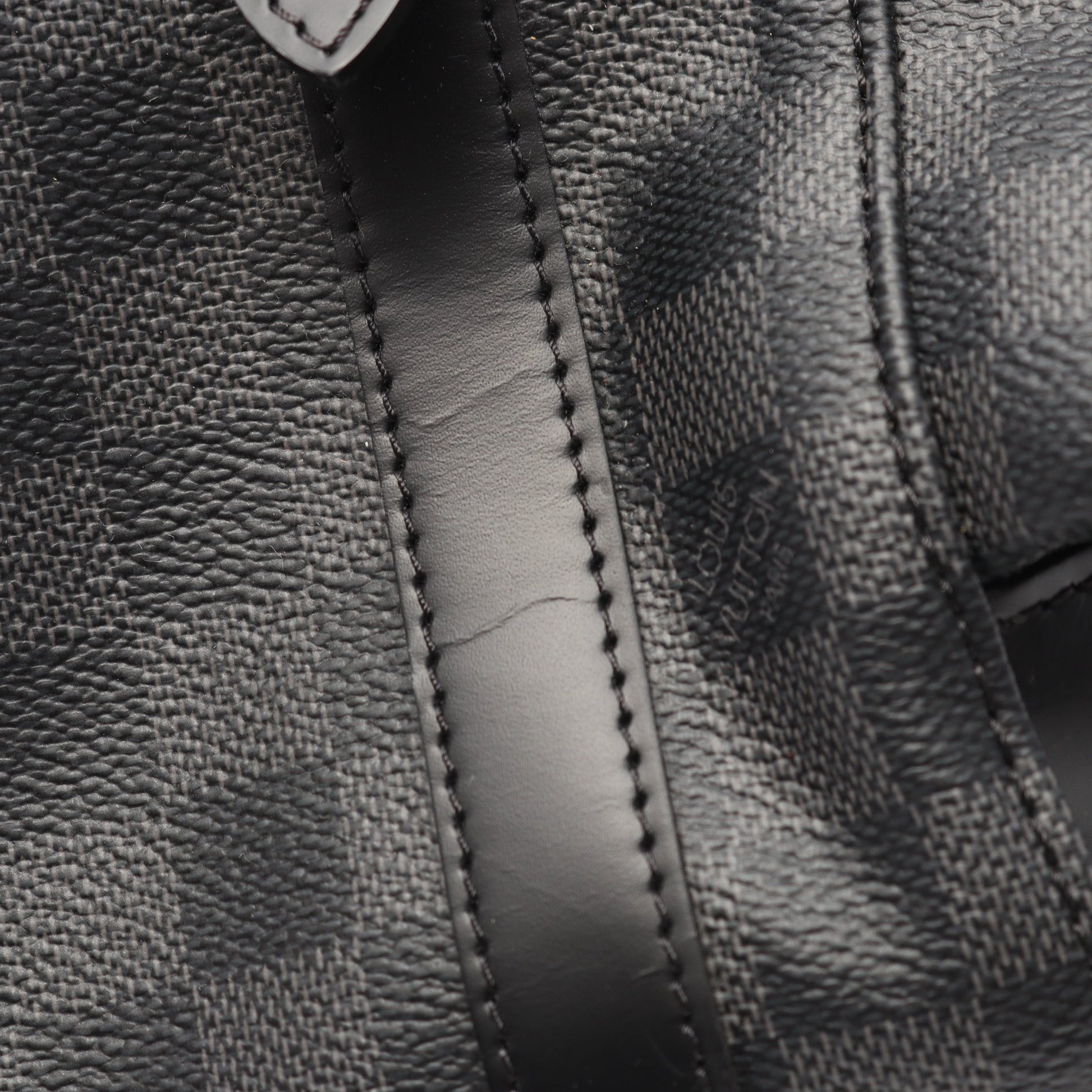 クリストファーPM ダミエグラフィット バックパック リュックサック PVC レザー ブラック ルイヴィトン バッグ LOUIS VUITTON
