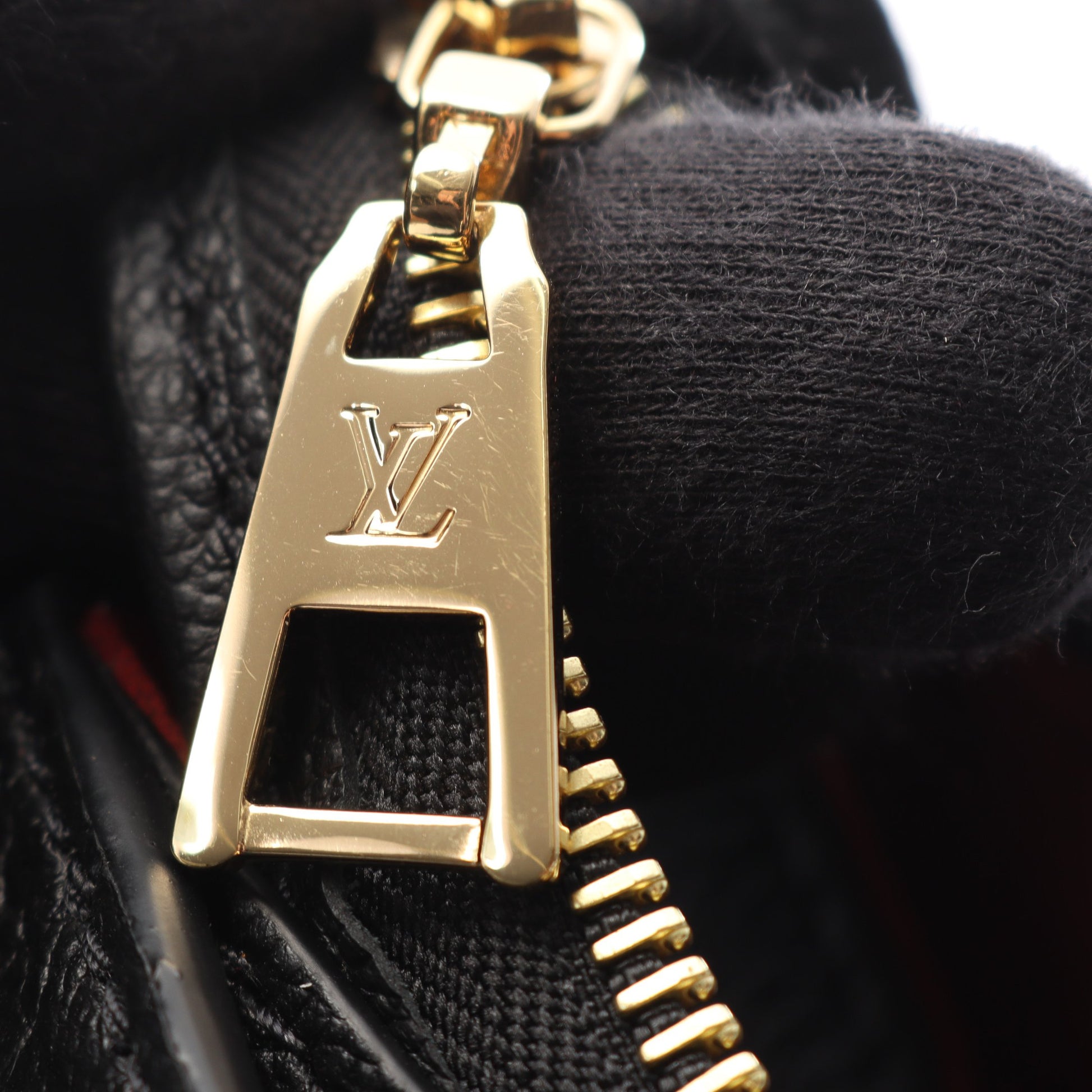 プティ パレPM モノグラムアンプラント ハンドバッグ レザー ブラック 2WAY ルイヴィトン バッグ LOUIS VUITTON