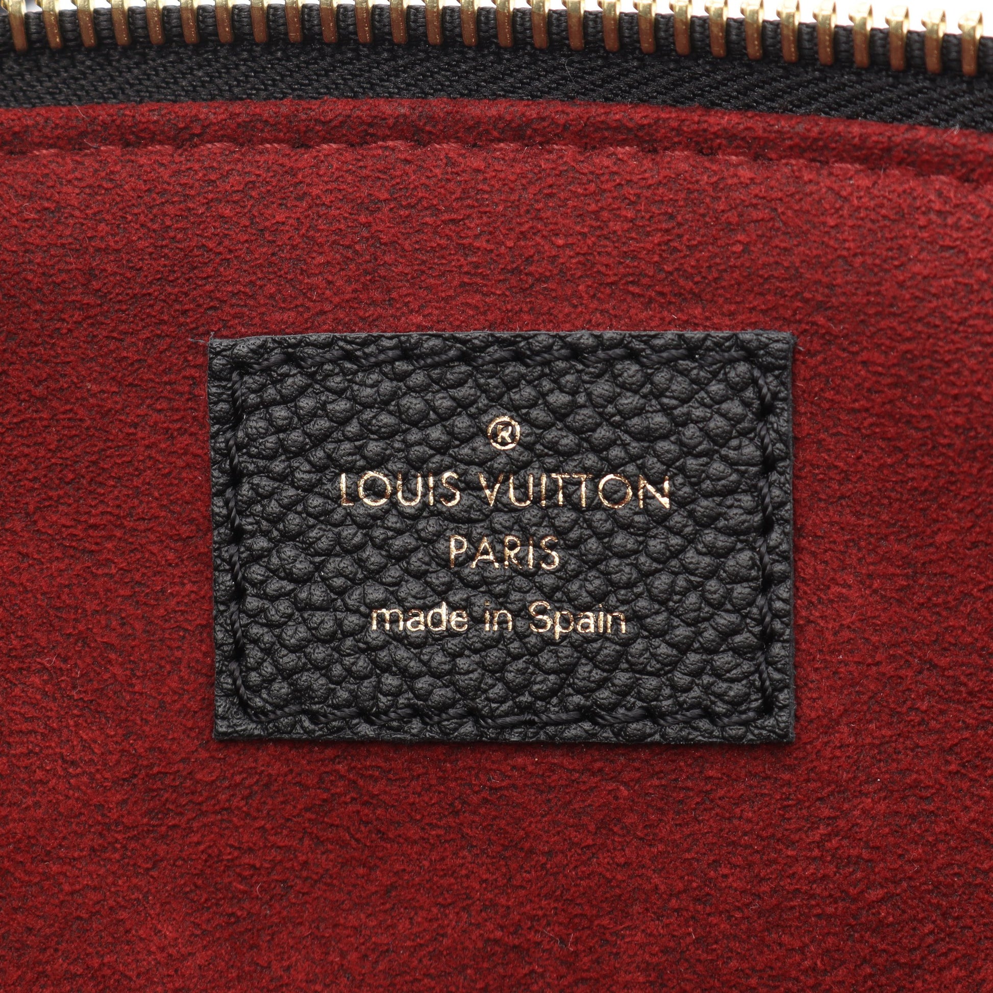 プティ パレPM モノグラムアンプラント ハンドバッグ レザー ブラック 2WAY ルイヴィトン バッグ LOUIS VUITTON