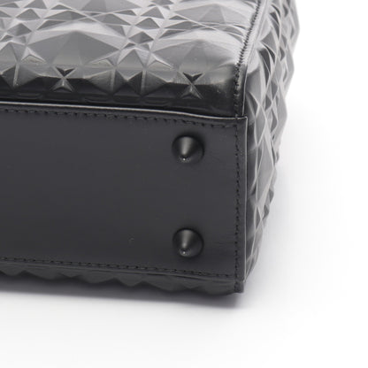レディディオール スモール ハンドバッグ レザー ブラック 2WAY クリスチャンディオール バッグ Christian Dior