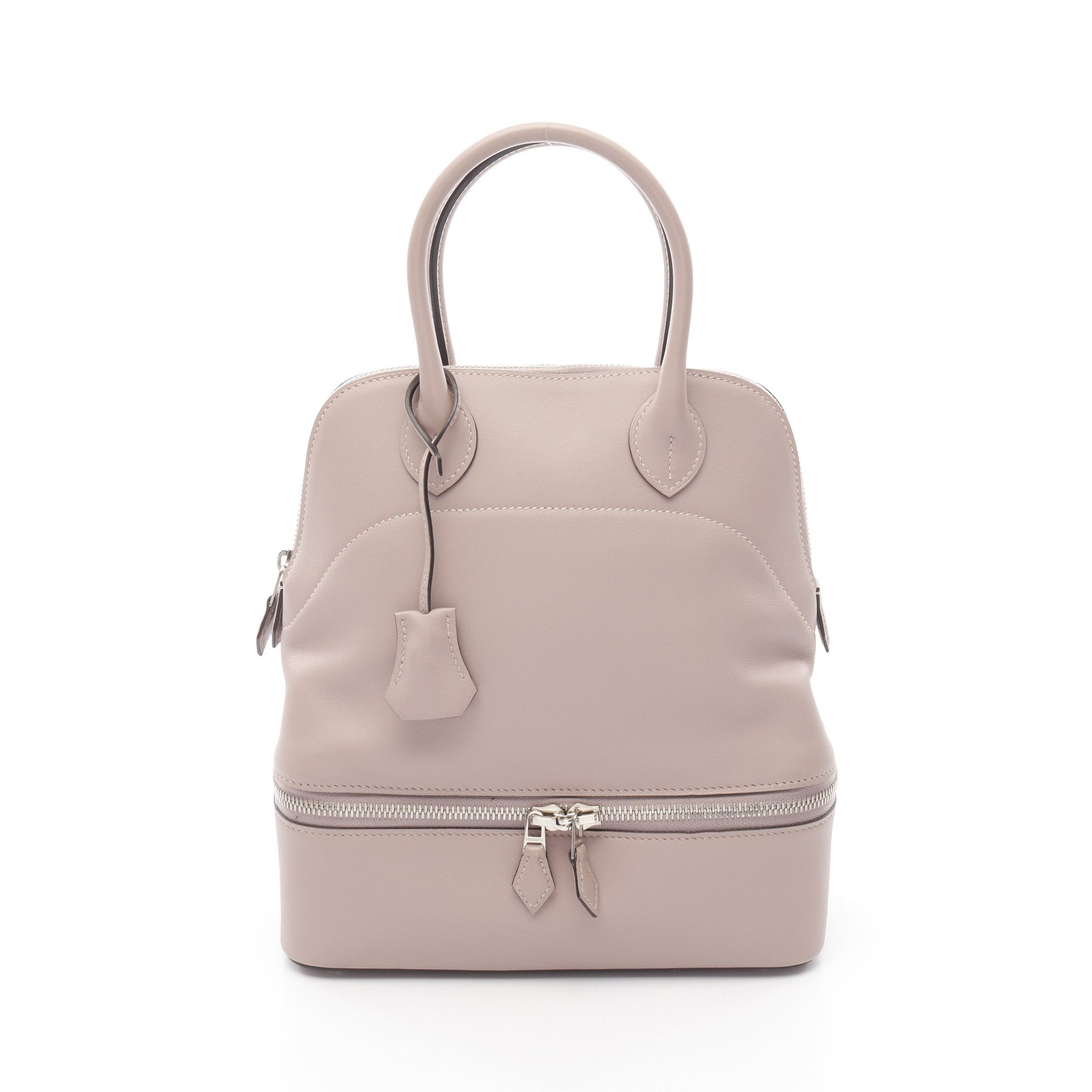 ボリードスクレ グリシーヌ ハンドバッグ ヴォースイフト ダスティピンク シルバー金具 T刻印 エルメス バッグ HERMES
