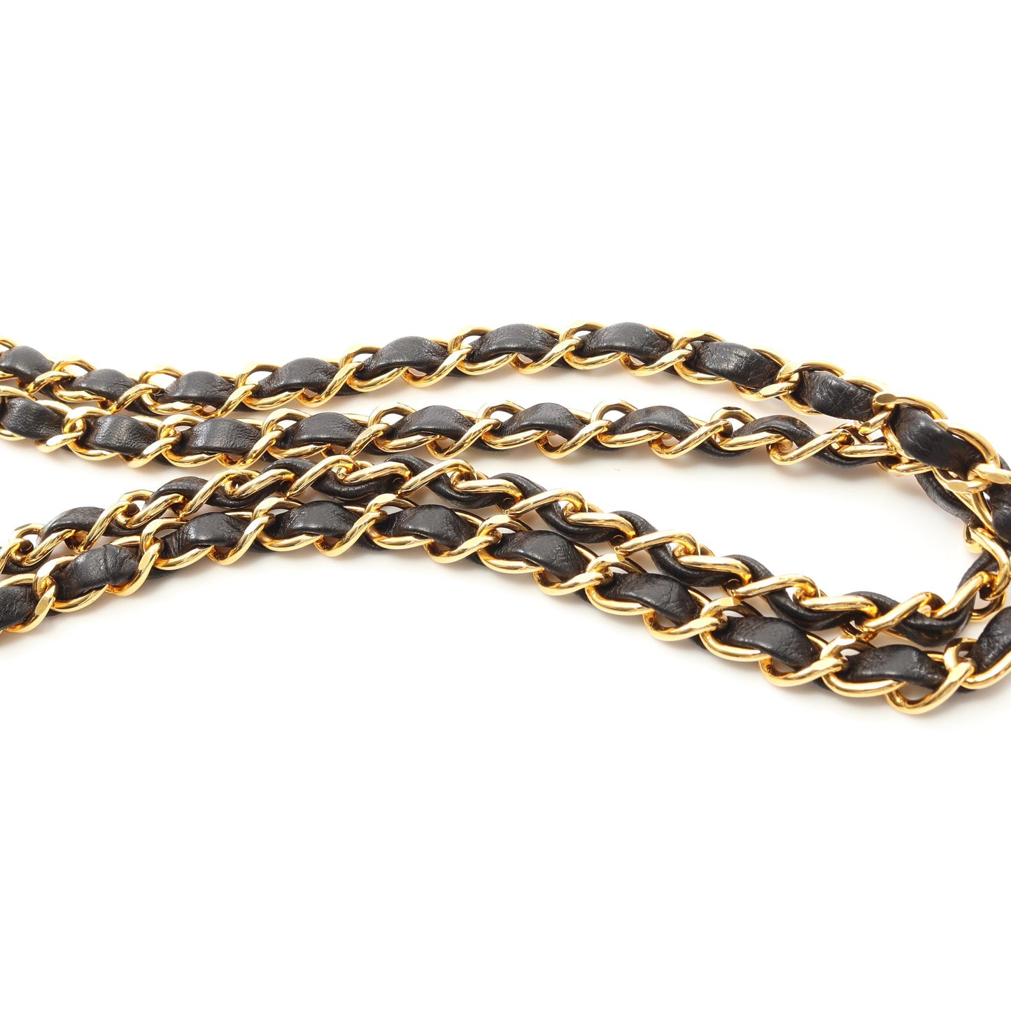 マトラッセ ダブルフェイス チェーンショルダーバッグ ラムスキン ブラック ゴールド金具 シャネル バッグ CHANEL