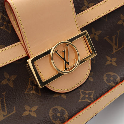 ドーフィーヌ ソフトGM モノグラム チェーンショルダーバッグ PVCレザー ブラウン ルイヴィトン バッグ LOUIS VUITTON