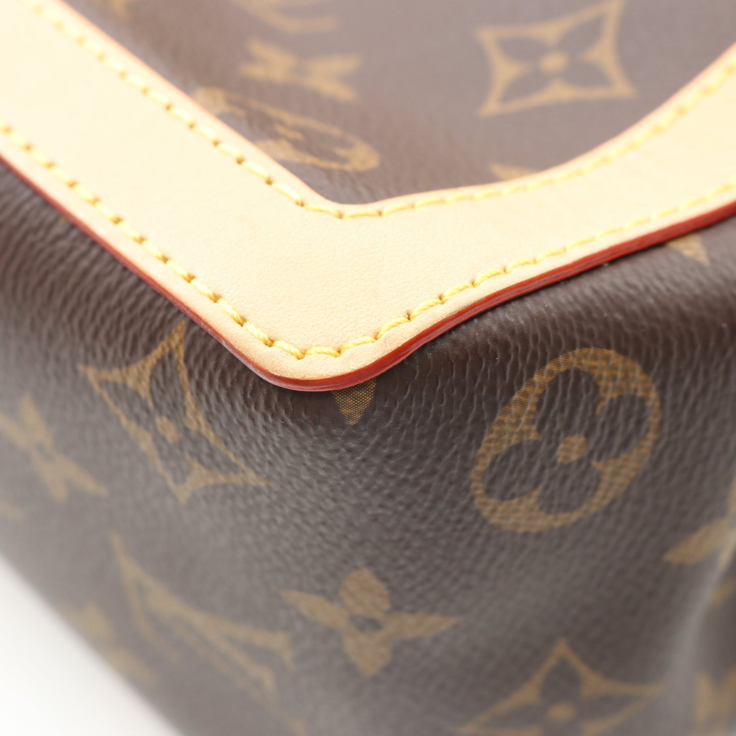 ドーフィーヌ ソフトGM モノグラム チェーンショルダーバッグ PVCレザー ブラウン ルイヴィトン バッグ LOUIS VUITTON