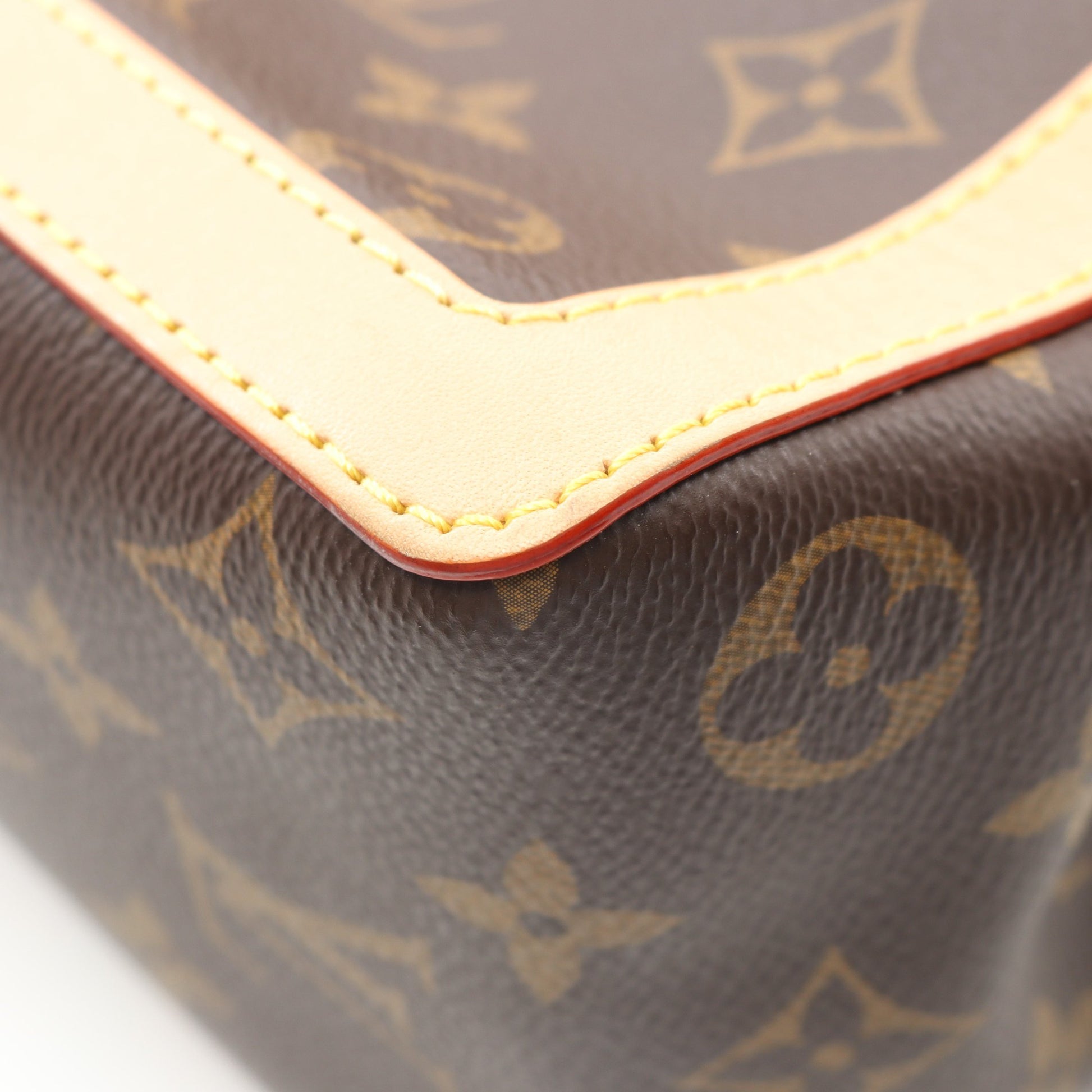 ドーフィーヌ ソフトGM モノグラム チェーンショルダーバッグ PVCレザー ブラウン ルイヴィトン バッグ LOUIS VUITTON