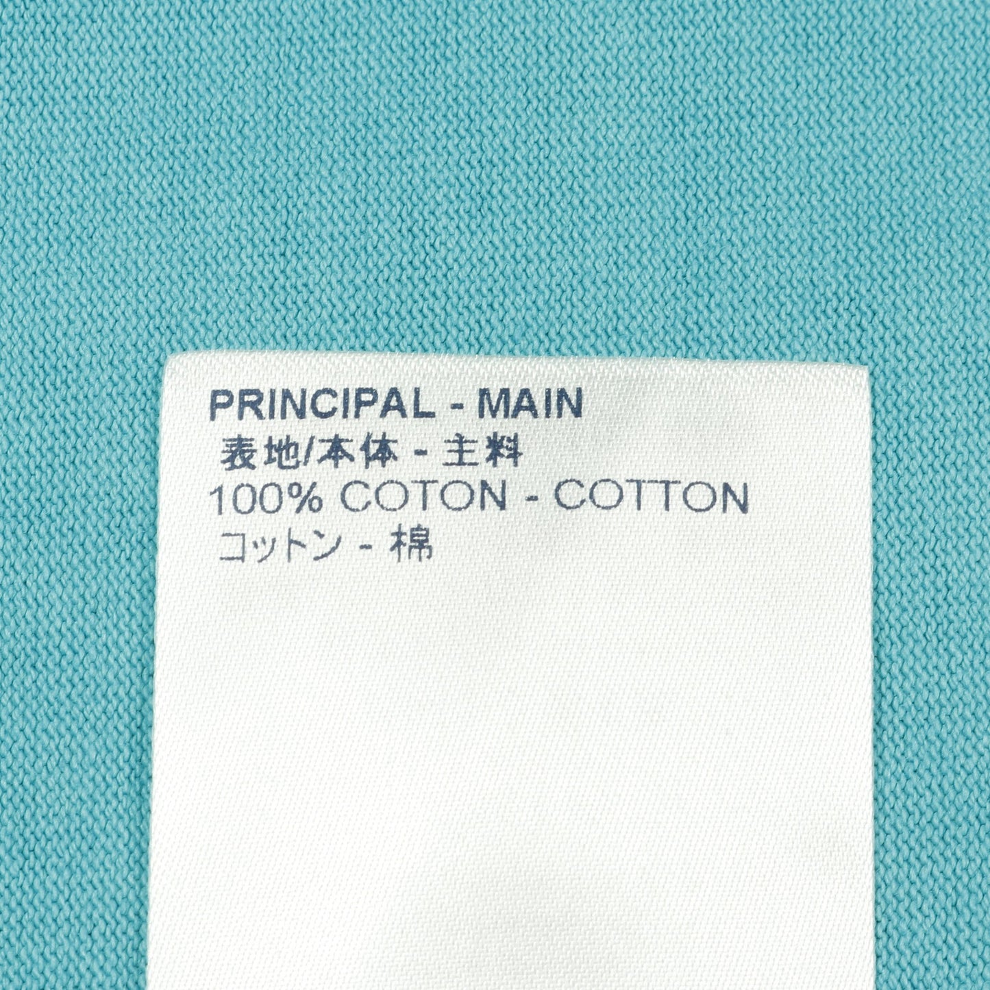 STAPLES EDITION インサイドアウト Tシャツ コットン ターコイズブルー ルイヴィトン トップス LOUIS VUITTON