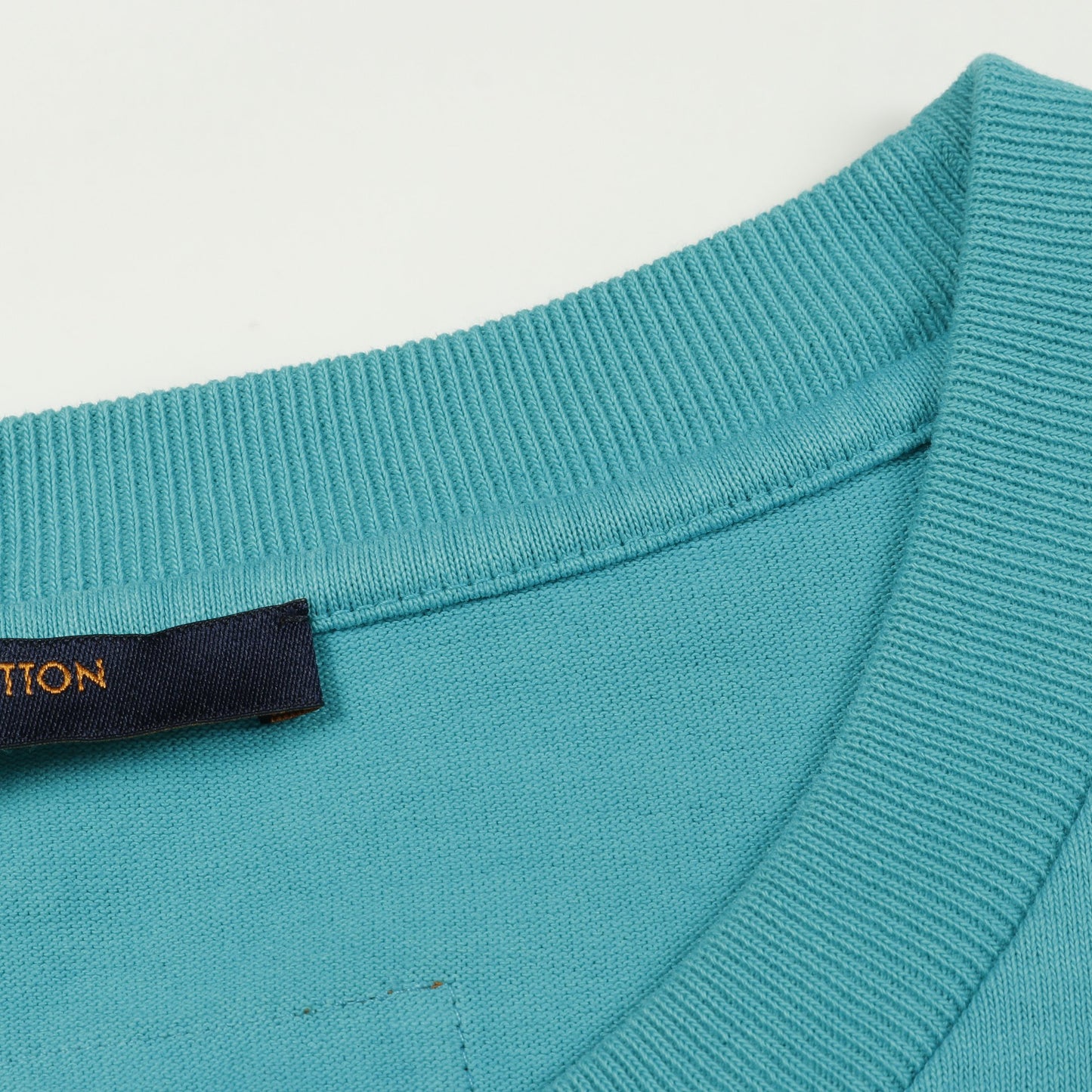 STAPLES EDITION インサイドアウト Tシャツ コットン ターコイズブルー ルイヴィトン トップス LOUIS VUITTON
