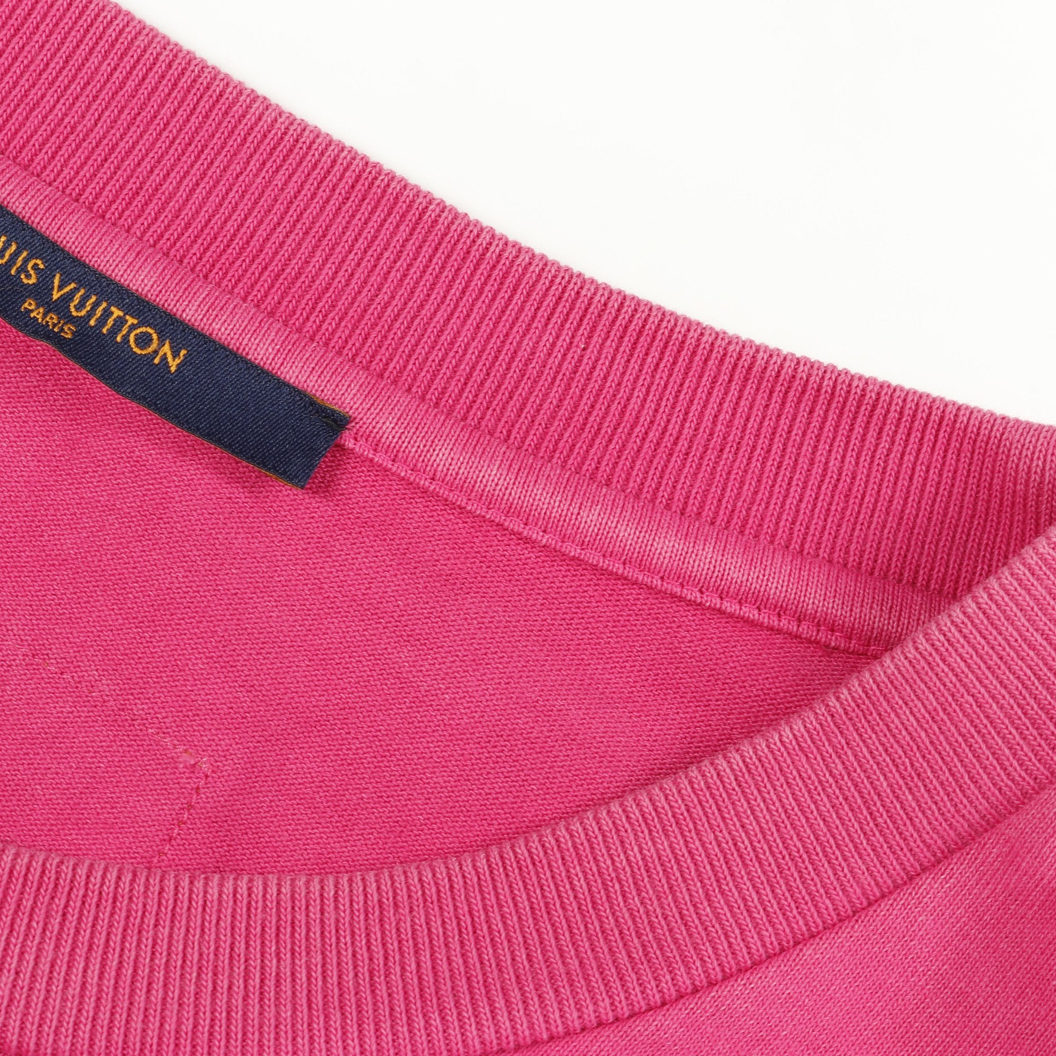 STAPLES EDITION インサイドアウト Tシャツ コットン ピンク ルイ
