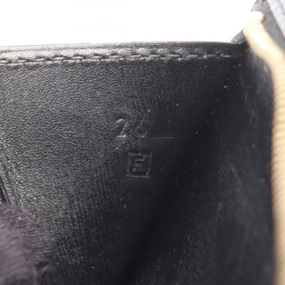 ベアンスフレ 二つ折り長財布 ボックスカーフ ブラック ゴールド金具 □F刻印 エルメス 財布・小物 HERMES