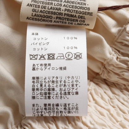 クルードセル ジャケット コットン アイボリー エルメス アウター HERMES