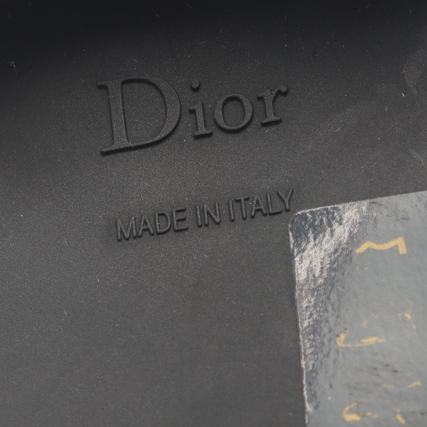 D-TRAP ブーツ レザー ブラック クリスチャンディオール シューズ Christian Dior