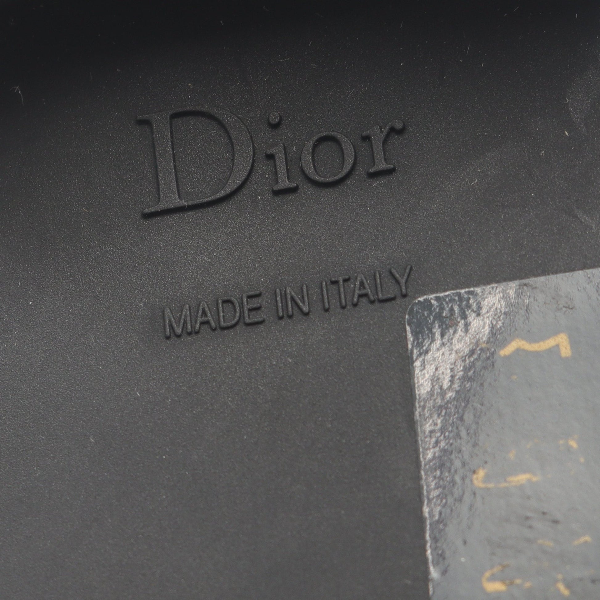 D-TRAP ブーツ レザー ブラック クリスチャンディオール シューズ Christian Dior
