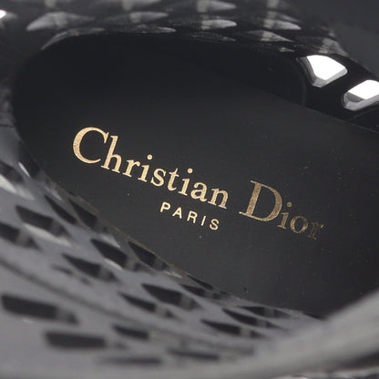 D-TRAP ブーツ レザー ブラック クリスチャンディオール シューズ Christian Dior
