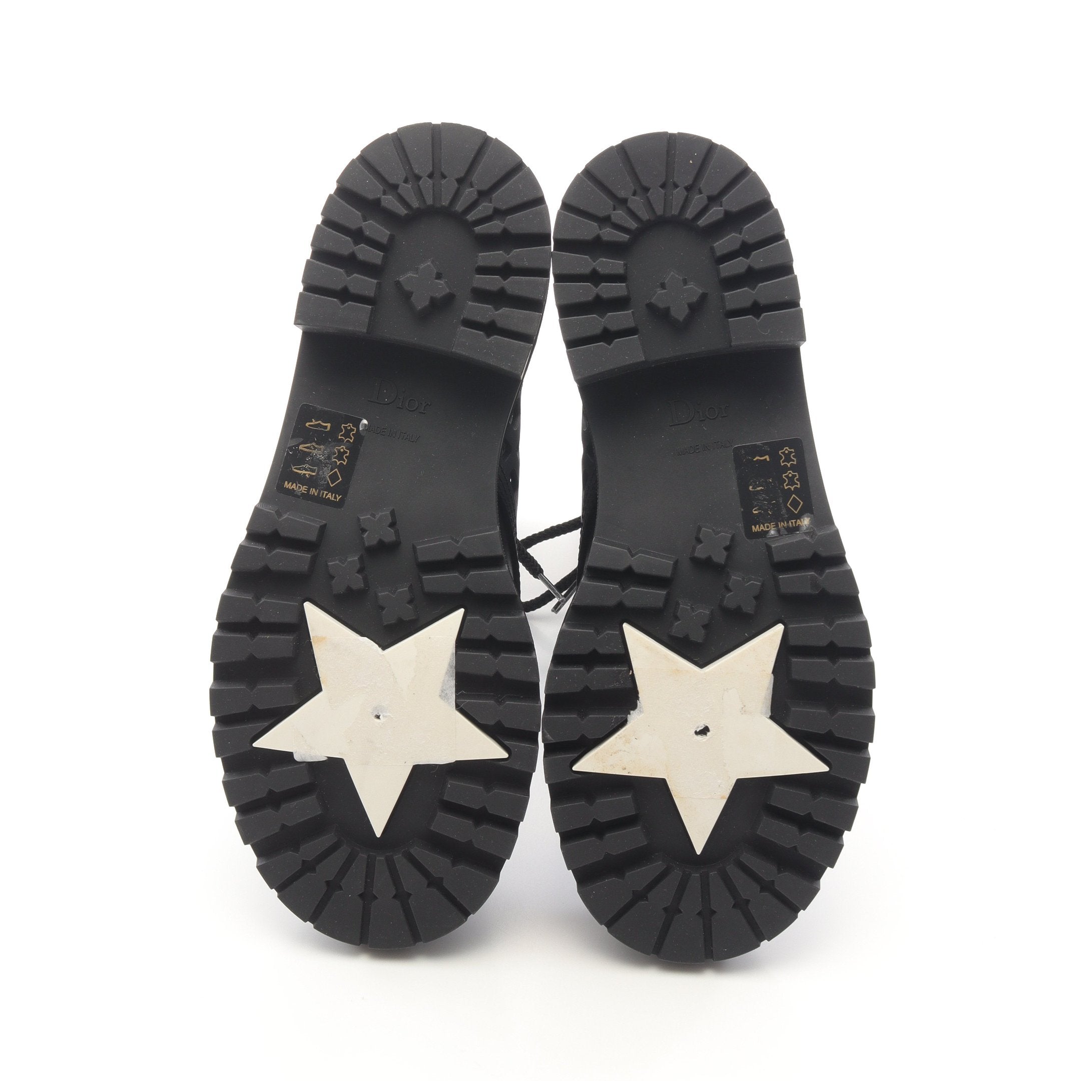 D-TRAP ブーツ レザー ブラック クリスチャンディオール – RECLO