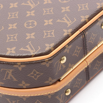 プティット ボワット シャポー モノグラム ハンドバッグ PVC レザー ブラウン ルイヴィトン バッグ LOUIS VUITTON
