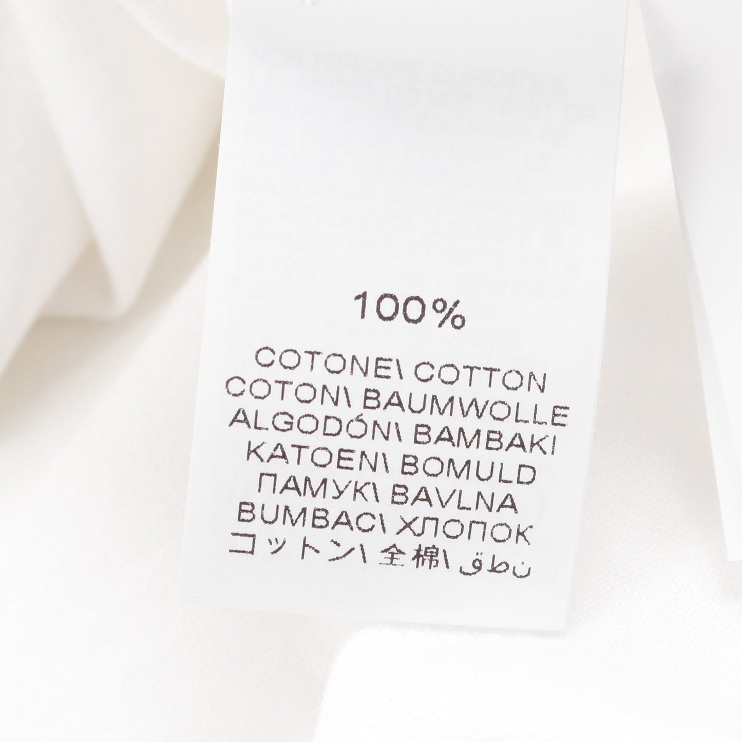 カットソー Tシャツ コットン ホワイト ブルネロクチネリ トップス BRUNELLO CUCINELLI