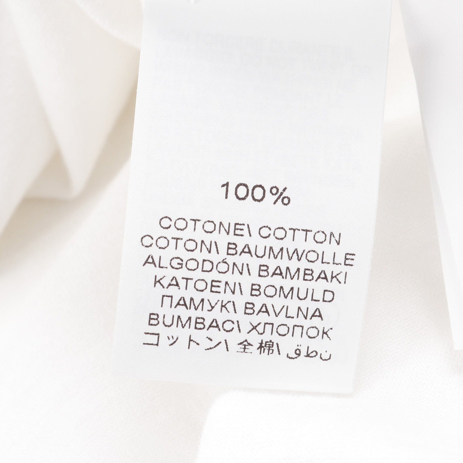 カットソー Tシャツ コットン ホワイト ブルネロクチネリ トップス BRUNELLO CUCINELLI