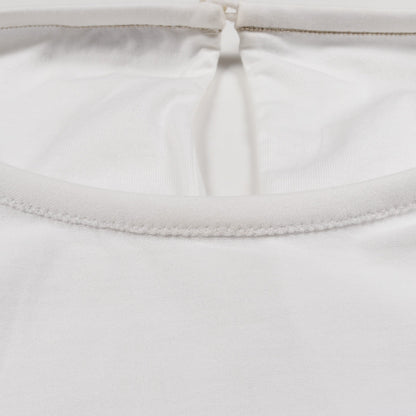 カットソー Tシャツ コットン ホワイト ブルネロクチネリ トップス BRUNELLO CUCINELLI