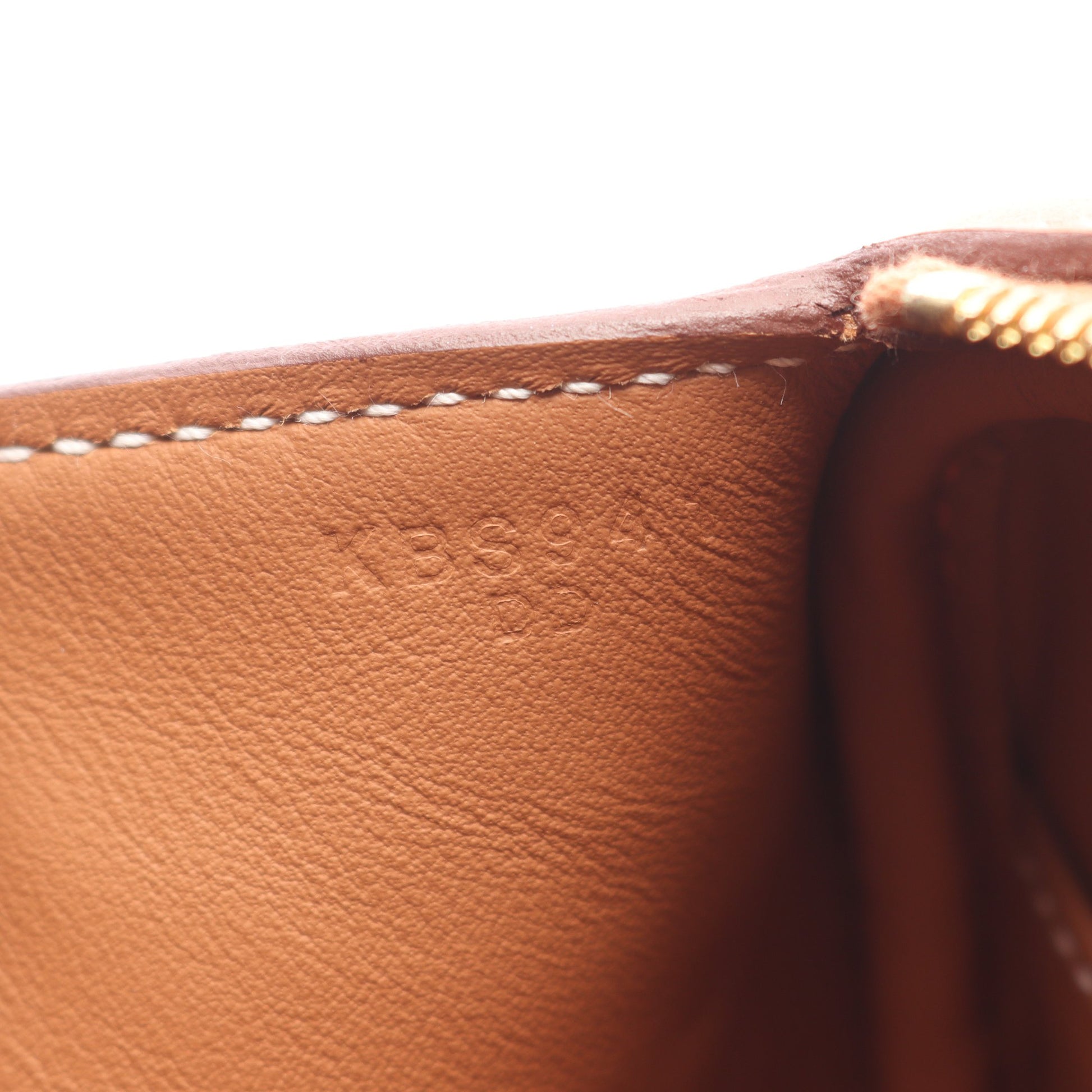 リンディ ミニ ゴールド ショルダーバッグ トリヨンクレマンス ブラウン ゴールド金具 K刻印 エルメス バッグ HERMES