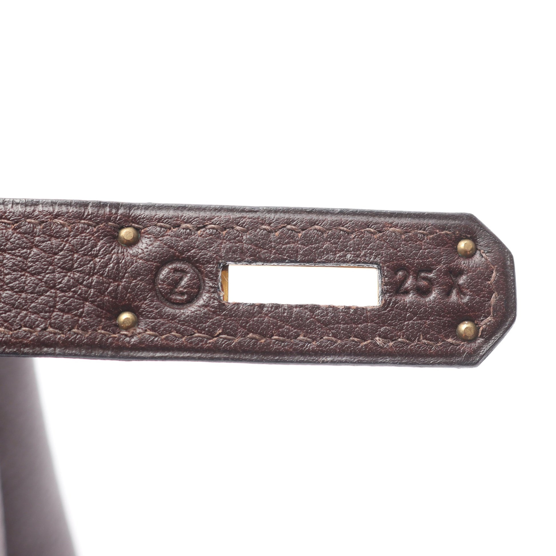 バーキン35 ハバナ ハンドバッグ アルデンヌ ブラウン ゴールド金具 ○Z刻印 エルメス バッグ HERMES
