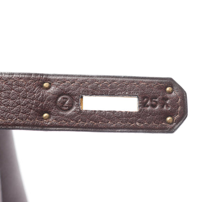 バーキン35 ハバナ ハンドバッグ アルデンヌ ブラウン ゴールド金具 ○Z刻印 エルメス バッグ HERMES