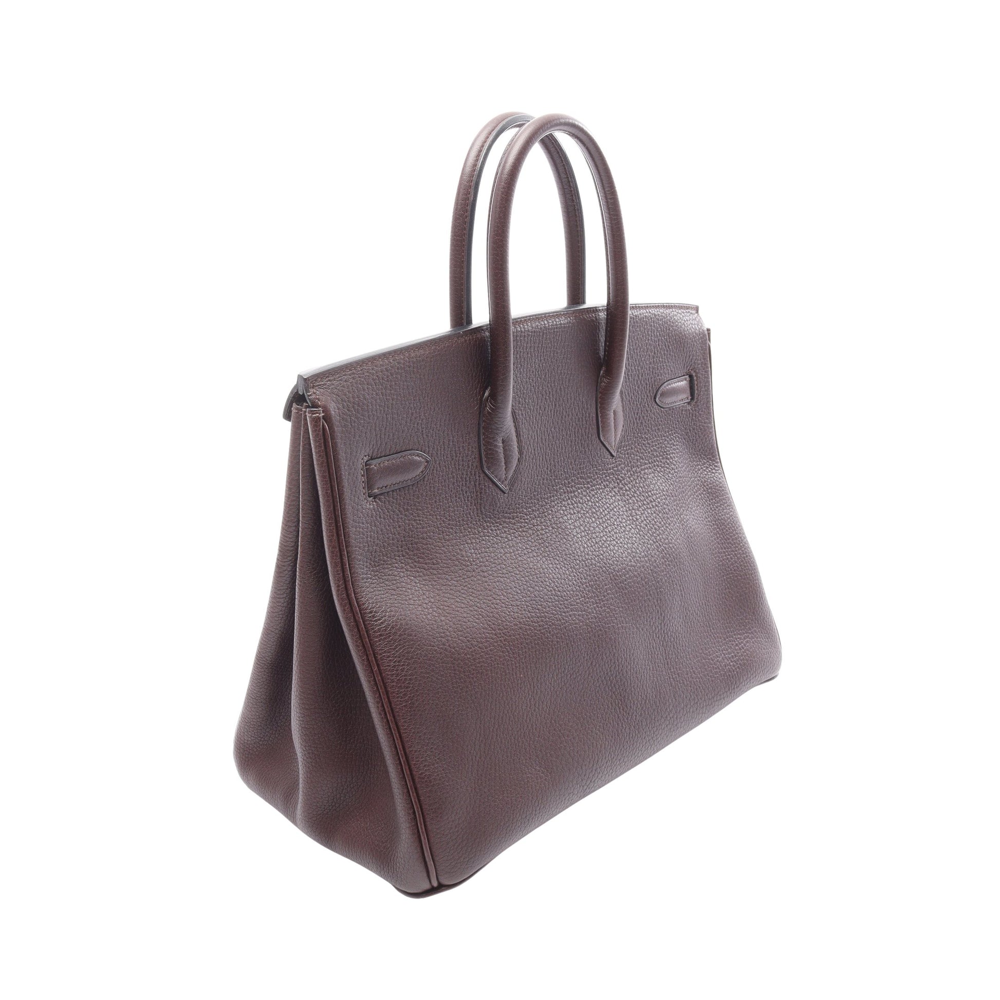 バーキン35 ハバナ ハンドバッグ アルデンヌ ブラウン ゴールド金具 ○Z刻印 エルメス バッグ HERMES