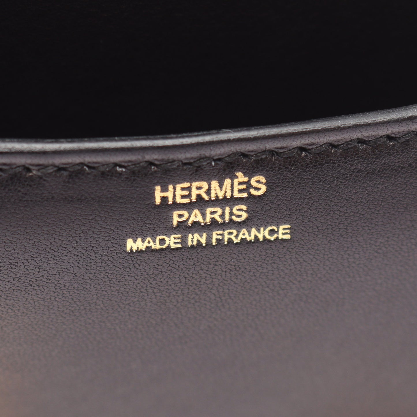 コンスタンス3 ミニ ショルダーバッグ ボックスカーフ ブラック ゴールド金具 A刻印 エルメス バッグ HERMES