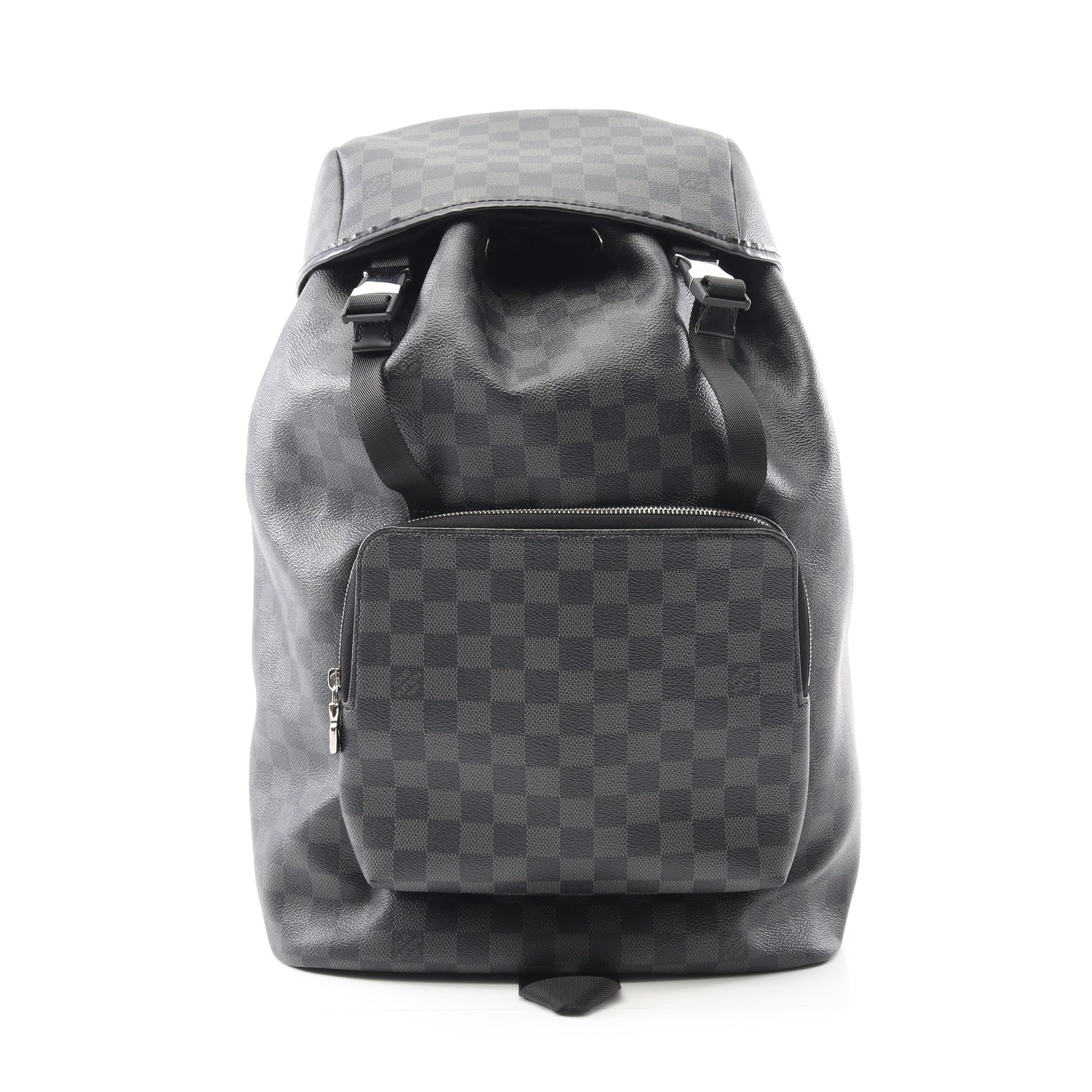 ザック ダミエグラフィット バックパック リュックサック PVC レザー ブラック ルイヴィトン バッグ LOUIS VUITTON