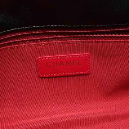マトラッセ チェーンショルダーバッグ ワンショルダーバッグ ラムスキン ブラック ゴールド金具 シャネル バッグ CHANEL