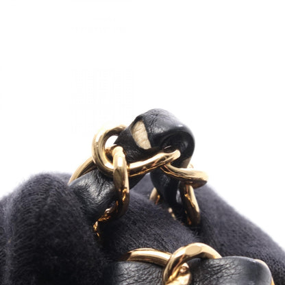 マトラッセ ショルダーバッグ トートバッグ レザー ブラック ゴールド金具 シャネル バッグ CHANEL