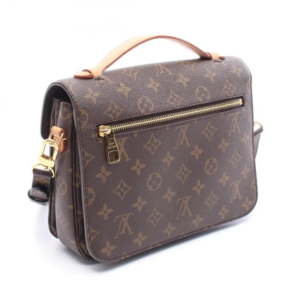 ポシェット メティス MM モノグラム ハンドバッグ PVC レザー ブラウン 2WAY ルイヴィトン バッグ LOUIS VUITTON