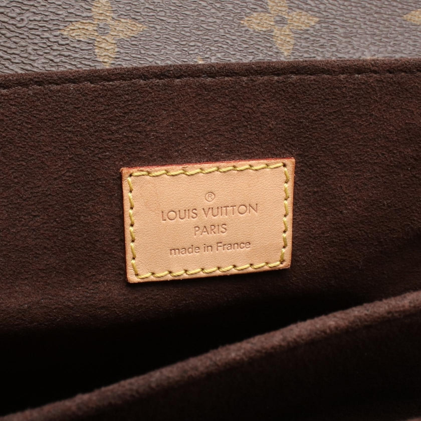 ポシェット メティス MM モノグラム ハンドバッグ PVC レザー ブラウン 2WAY ルイヴィトン バッグ LOUIS VUITTON