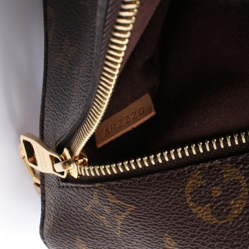 ポシェット メティス MM モノグラム ハンドバッグ PVC レザー ブラウン 2WAY ルイヴィトン バッグ LOUIS VUITTON