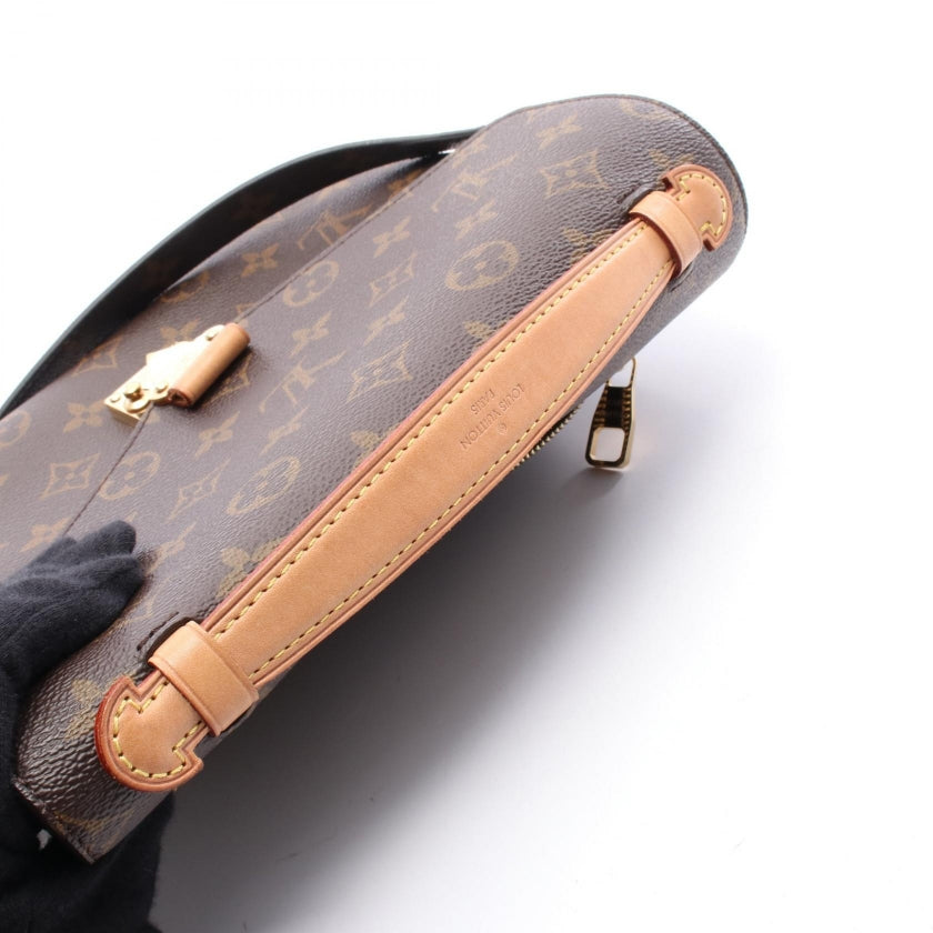 ポシェット メティス MM モノグラム ハンドバッグ PVC レザー ブラウン 2WAY ルイヴィトン バッグ LOUIS VUITTON