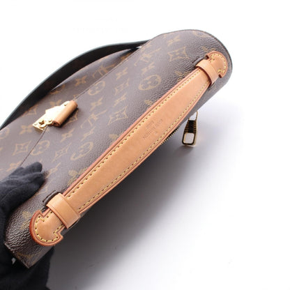 ポシェット メティス MM モノグラム ハンドバッグ PVC レザー ブラウン 2WAY ルイヴィトン バッグ LOUIS VUITTON