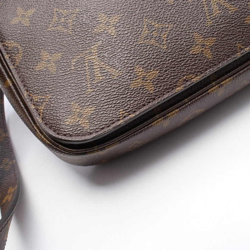 ポシェット メティス MM モノグラム ハンドバッグ PVC レザー ブラウン 2WAY ルイヴィトン バッグ LOUIS VUITTON