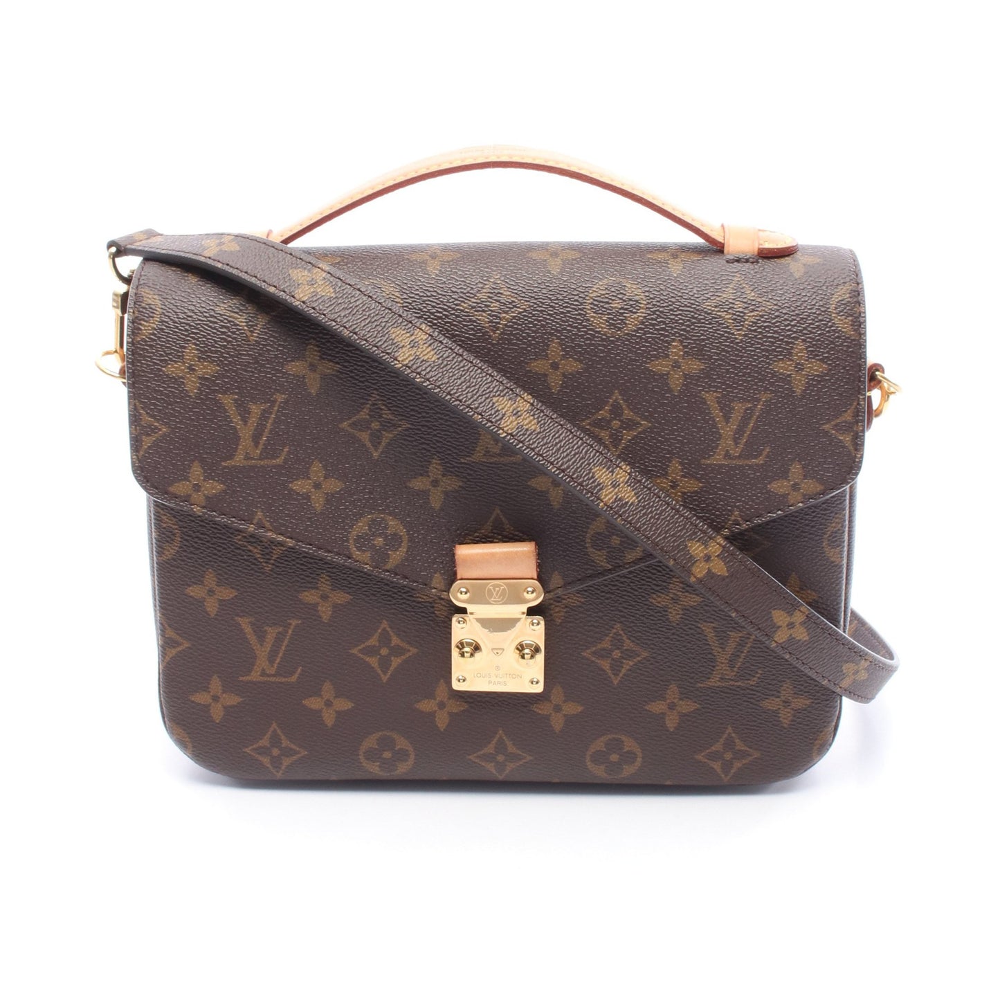 ポシェット メティス MM モノグラム ハンドバッグ PVC レザー ブラウン 2WAY ルイヴィトン バッグ LOUIS VUITTON