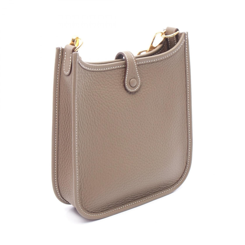 エヴリンTPM エトゥープ ショルダーバッグ トリヨンクレマンス グレーブラウン ゴールド金具 K刻印 エルメス バッグ HERMES