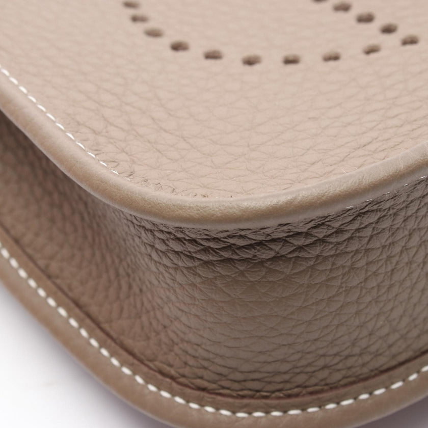 エヴリンTPM エトゥープ ショルダーバッグ トリヨンクレマンス グレーブラウン ゴールド金具 K刻印 エルメス バッグ HERMES