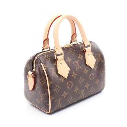 スピーディ バンドリエール20 モノグラム ハンドバッグ PVC レザー ブラウン ルイヴィトン バッグ LOUIS VUITTON