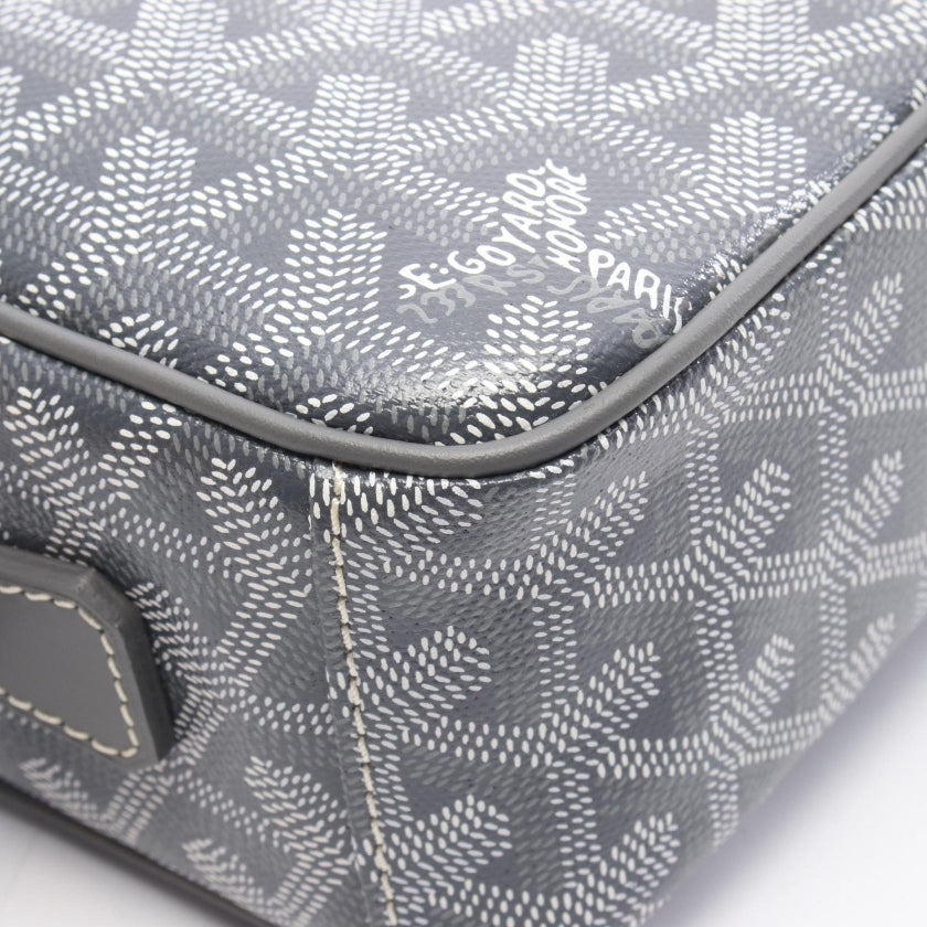 カップヴェールPM ショルダーバッグ コーティングキャンバス レザー グレー マルチカラー ゴヤール バッグ GOYARD