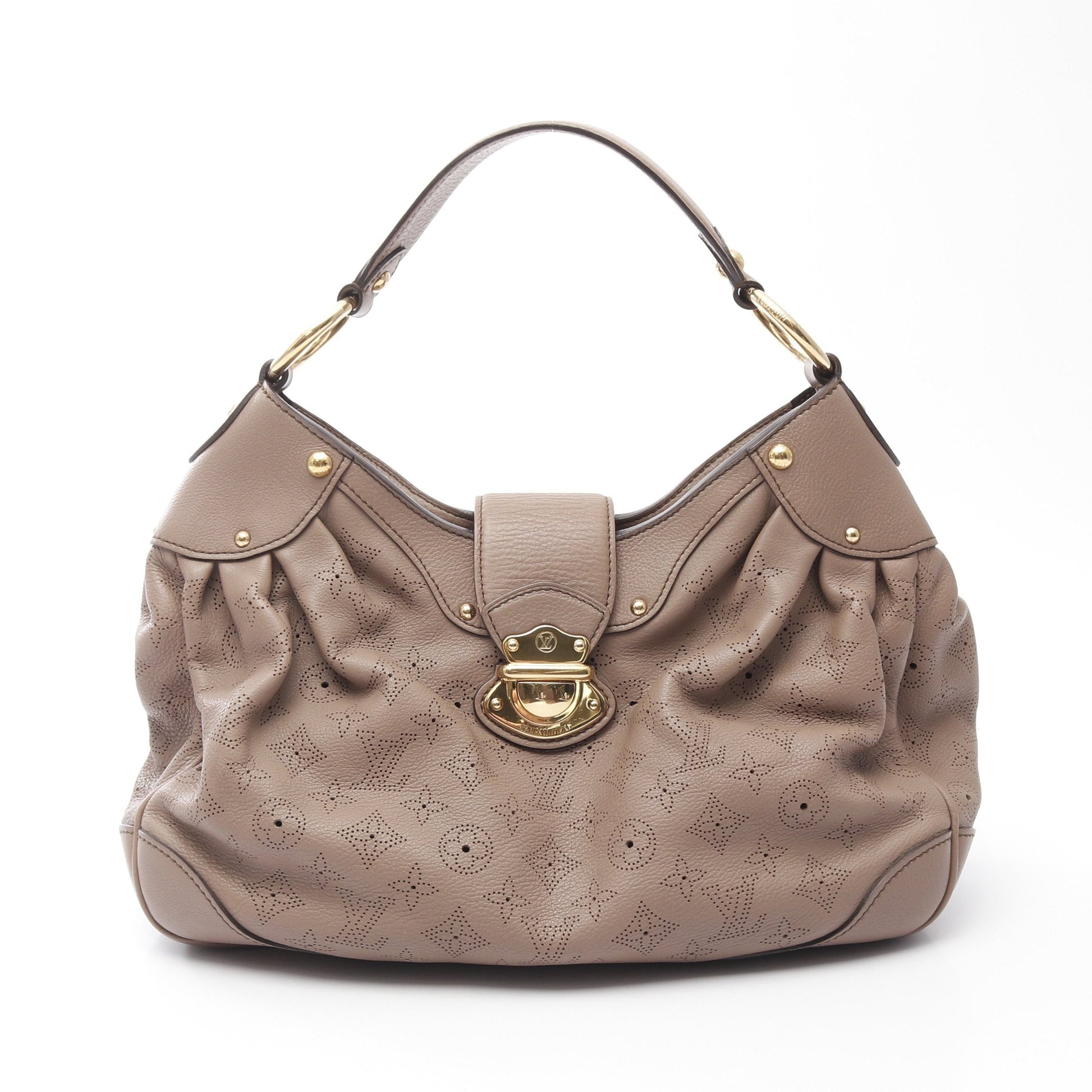 ソーラーPM マヒナ プードル ワンショルダーバッグ レザー ピンクブラウン ルイヴィトン バッグ LOUIS VUITTON