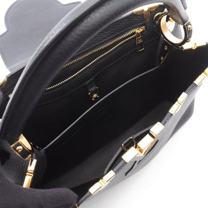 カプシーヌPM パルナセアライン ノワール ハンドバッグ トリヨンレザー ブラック 2WAY ルイヴィトン バッグ LOUIS VUITTON