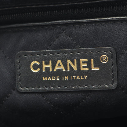 マトラッセ シャネル22 スモール チェーンショルダーバッグ レザー ブラック ゴールド金具 シャネル バッグ CHANEL