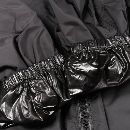 JUBBA オーバーサイズ ジャケット ナイロン ブラック フード付き リバーシブル モンクレール アウター MONCLER